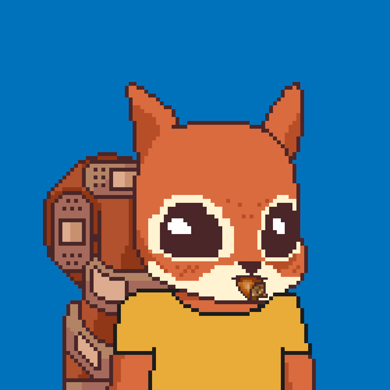 Pixel Squirrels #302